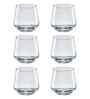 Set of 6 Barel Shaped Water juice Glass