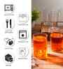 Set of 6 Borosilicate Water Gass