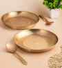 Set of 6 Bronze Maestro Breakfast Plate 8.2 Inch Weight 450gm