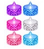 Set of 6 Colorful Smokeless Decorative Candle