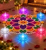 Set of 6 Colorful Smokeless Decorative Candle