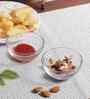 Set of 6 Crystal Lead Free Glass 140ml Stackable Bowls