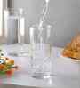 Set of 6 Crystal Lead Free Glass 195ml Water Glasses