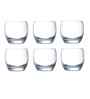 Set of 6 Crystal Lead Free Glass 320ml Whiskey Glasses