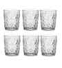 Set of 6 Crystal Lead Free Glass 340ml Whiskey Glasses
