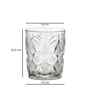 Set of 6 Crystal Lead Free Glass 340ml Whiskey Glasses