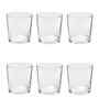 Set of 6 Crystal Lead Free Glass 350ml Whiskey Glasses