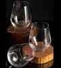 Set of 6 Crystal Lead Free Glass 350ml Whiskey Glasses