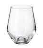 Set of 6 Crystal Lead Free Glass 350ml Whiskey Glasses