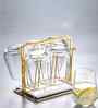 Set of 6 Crystal Lead Free Glass 400ml Highball Glasses