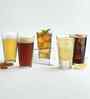 Set of 6 Crystal Lead Free Glass 620ml Cocktail Glasses
