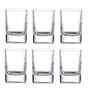Set of 6 Crystal Lead Free Glass 75ml Shot Glasses