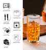 Set of 6 Cut Designed Water Jucie Glass