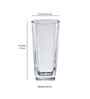 Set of 6 Cut Designed Water Jucie Glass