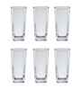 Set of 6 Cut Designed Water Jucie Glass