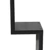 Set Of 6 Engineered Wood Ladder Wall Shelf In Coffee Brown Colour