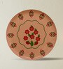 Set of 6 Ethnic Floral Mandala Metallic Wall Plates