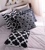 Jute Traditional Pattern 16x16 Inch Cushion Covers (Set Of 6)