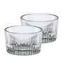 Set of 6 Glass Round Shaped Bowls