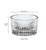 Set of 6 Glass Round Shaped Bowls