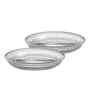 Set of 6 GlassBoat Shaped Serving Bowls