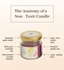 Set Of 6 Multicolor Wax Glass Jar Scented Candle Perfect For Gifting And Home Decoration