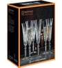 Set of 6 Palais Crystal Taper Champagne