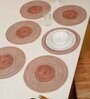 Set of 6 Pure Cotton Geometric Print Digitally Printed Table Runners
