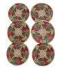 Set of 6 Pure Cotton Geometric Print Digitally Printed Table Runners