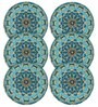 Set of 6 Pure Cotton Geometric Print Digitally Printed Table Runners