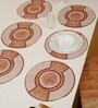 Set of 6 Pure Cotton Geometric Print Digitally Printed Table Runners