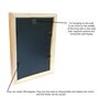 Set of 6 Pure Wooden Wall Photo Frame