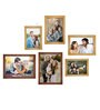 Set of 6 Pure Wooden Wall Photo Frame