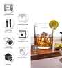 Set of 6 Ringer Shaped Glass