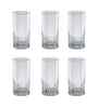 Set of 6 Tall Juicka Shaped Water Jucie Glass