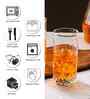Set of 6 Tall Juicka Shaped Water Jucie Glass