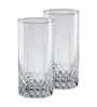 Set of 6 Tall Juicka Shaped Water Jucie Glass