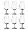 Set of 6 Transparent Crystal Lead Free Glass 150ml Wine Glasses
