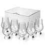 Set of 6 Transparent Crystal Lead Free Glass 200ml Tasting Glasses