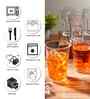 Set of 6 Transparent Water Glass