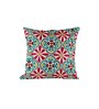 Set of 6 Vibrant Jewel-Tone Decorative Throw Cushion Covers (18x18)