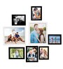 Multicolor Wood Set Iris Of 8 Pure En Collage Photo Frames