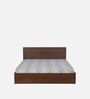 Seto King Size Bed in Planked Walnut Finish with Box Storage