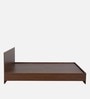 Seto Queen Size Bed in Planked Walnut finish