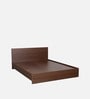 Seto Queen Size Bed in Planked Walnut finish