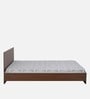 Seto Queen Size Bed in Planked Walnut finish