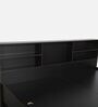 Seto Queen Size Bed in Wenge finish with Headboard Storage