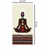 Seven Chakra Meditation Canvas Framed Art Print
