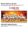 Seven Horses Running At Sunrise Premium Canvas Wall Painting