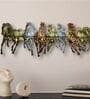 Seven Running Horse Metal Wall Art With Led